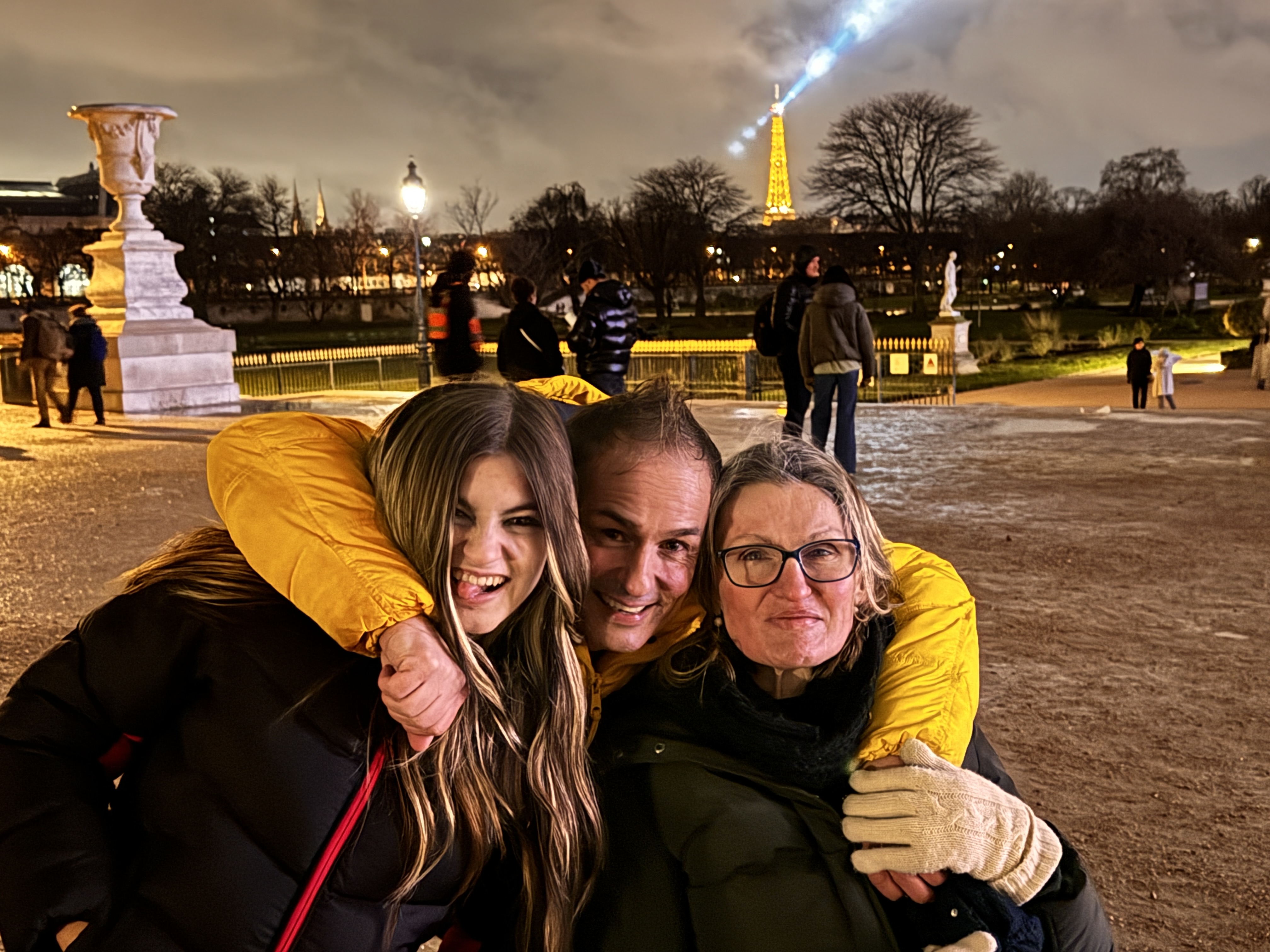 Today — our family in Paris, hope & togetherness.
